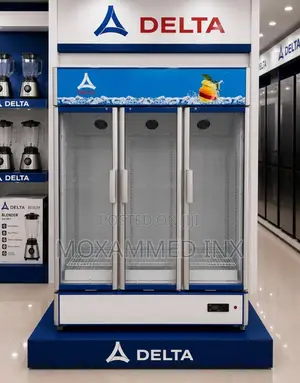 Delta Showcase Fridge 3 Doors1050L2 Years warrantyFree Delivery