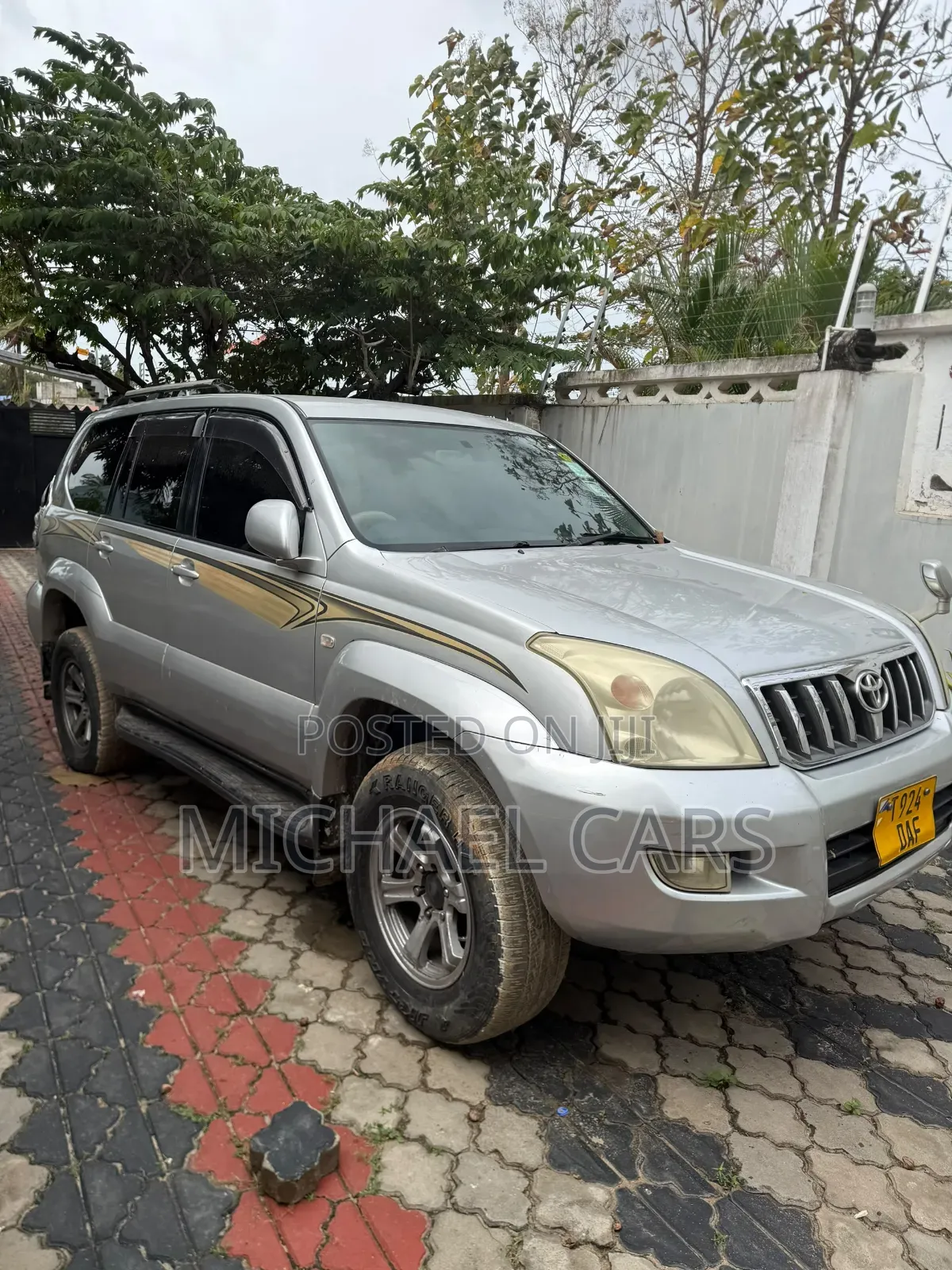 Toyota Land Cruiser Prado 2005 Silver