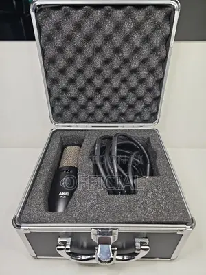 AKG P420 Studio Condenser Microphone + Case, Shock Mount XLR Cable