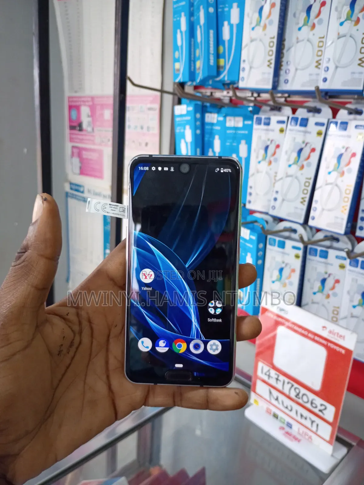 Sharp Aquos R2 compact 64 GB Black