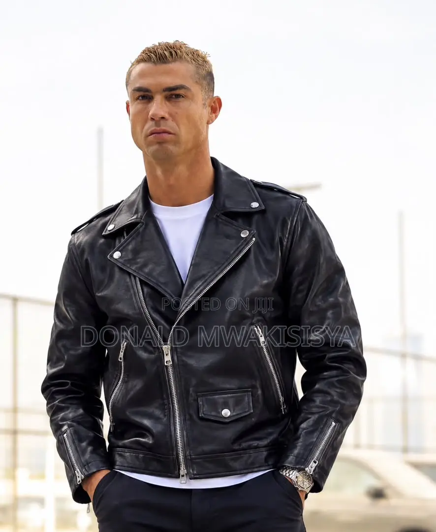 Men Biker Leather Jacket