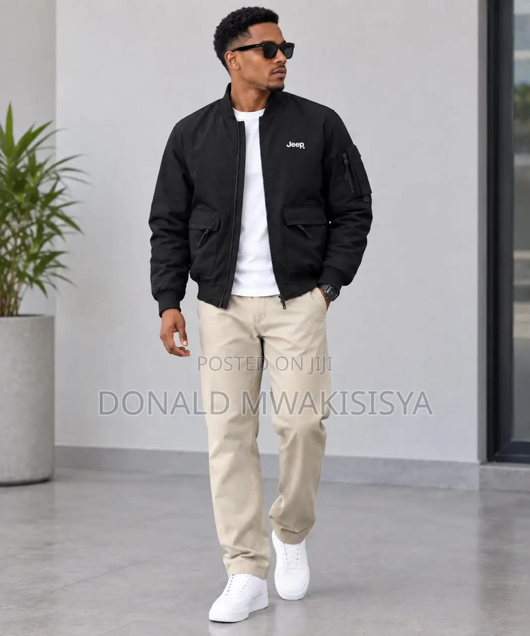 Men Jeep Bomber Jacket