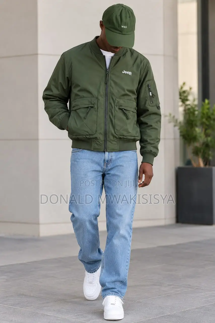 Men Jeep Bomber Jacket