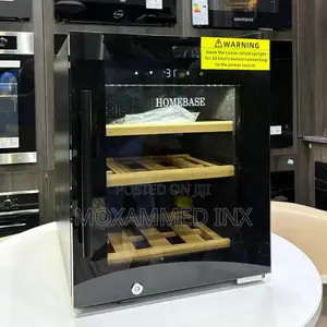 HOMEBASE WINE COOLERHB-12B.FeaturesBlack Full Glass doorFree Standing