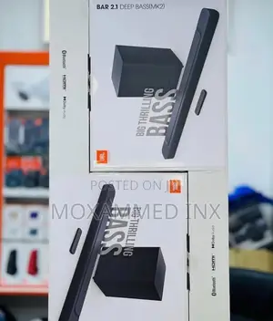 JBL Bar 2.1 Deep Bass (MK2) Soundbar + Wireless Subwoofer systemSpec