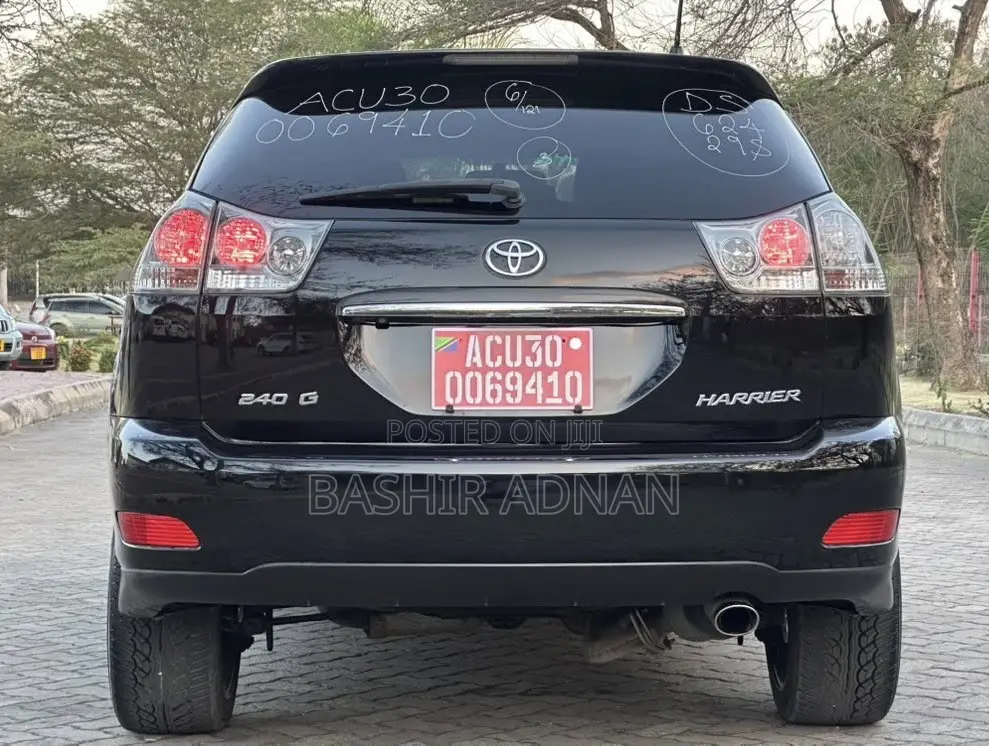 Toyota Harrier 2007 Black