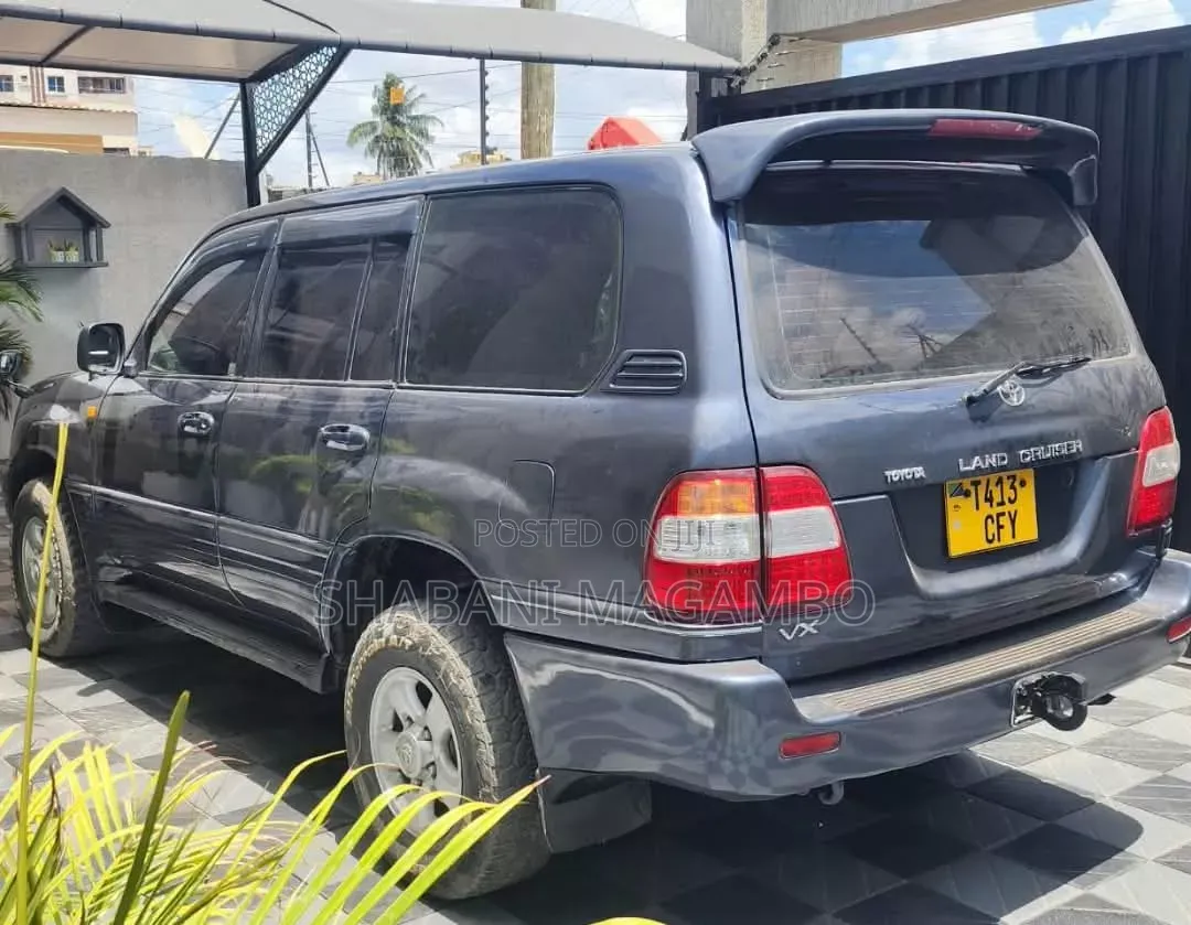 Toyota Land Cruiser 2002 Gray