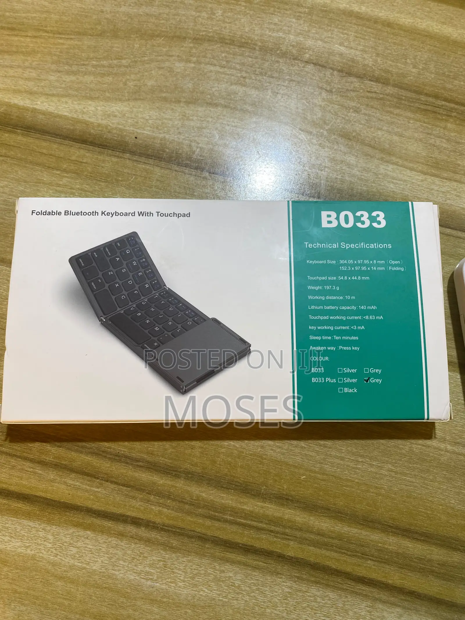 Foldable Bluetooth Keyboard