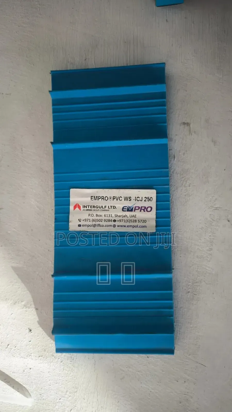 PVC Waterstop 25cm Width 15m/Roll