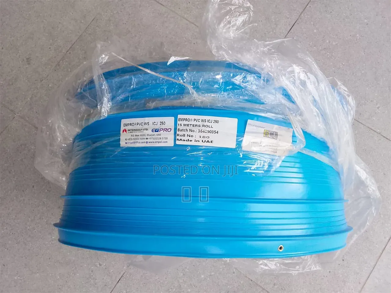 PVC Waterstop 25cm Width 15m/Roll