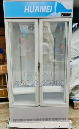 Huamei Double-Door 630 Litres Commercial Showcase Refrigerator