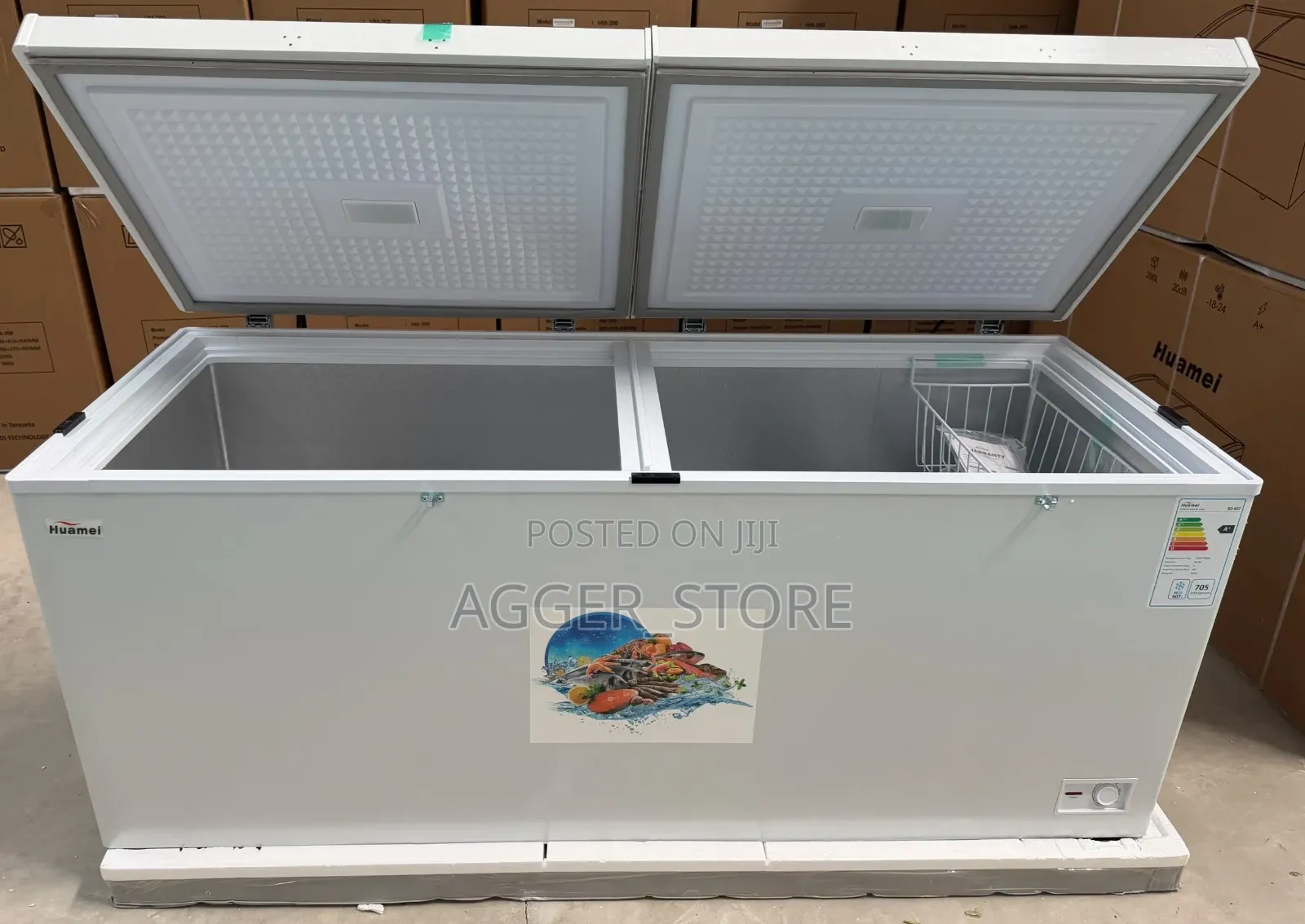 Huamei 607l Chest Freezer