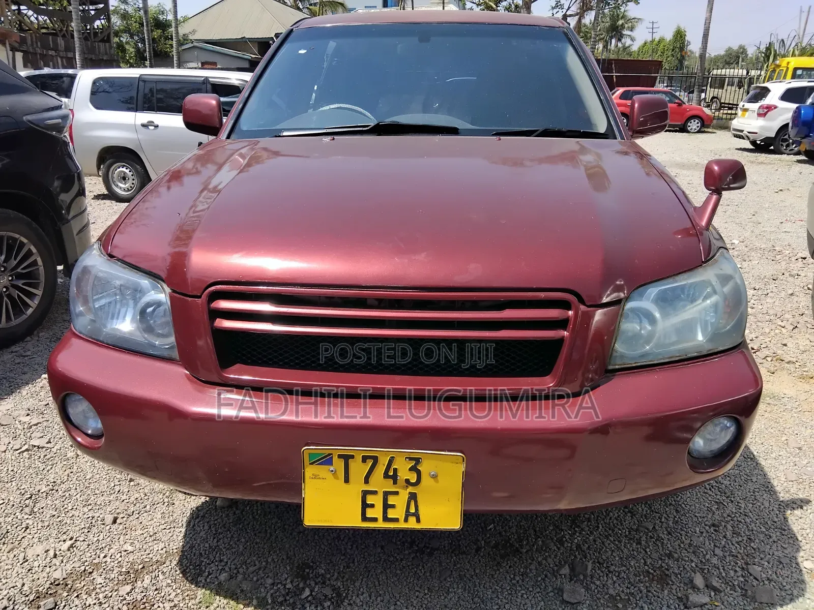 Toyota Kluger 2005 Red