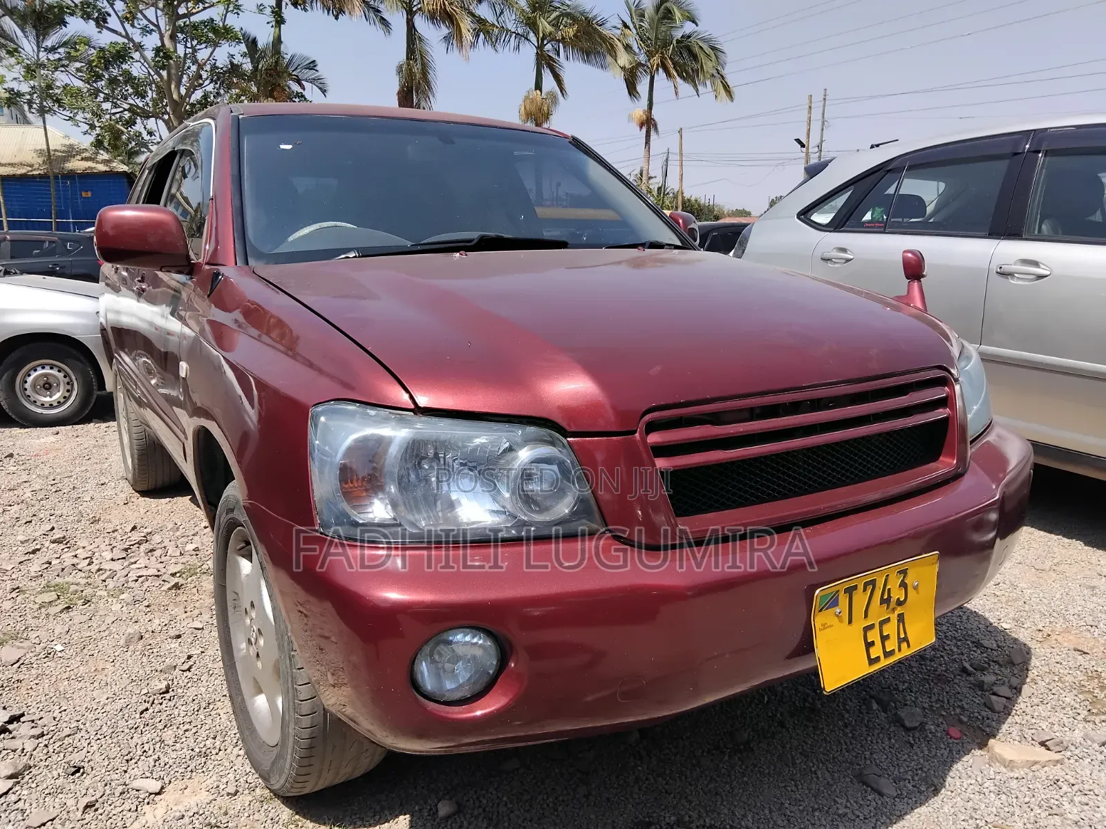 Toyota Kluger 2005 Red
