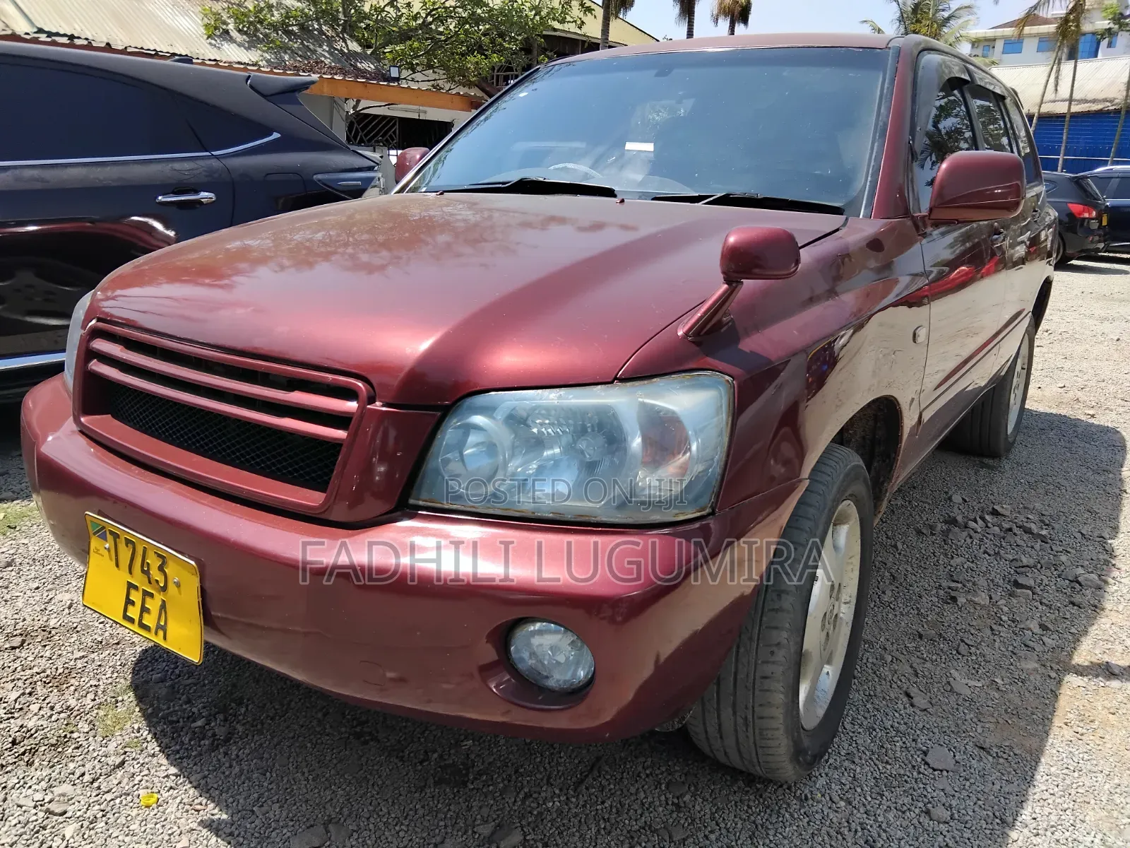 Toyota Kluger 2005 Red