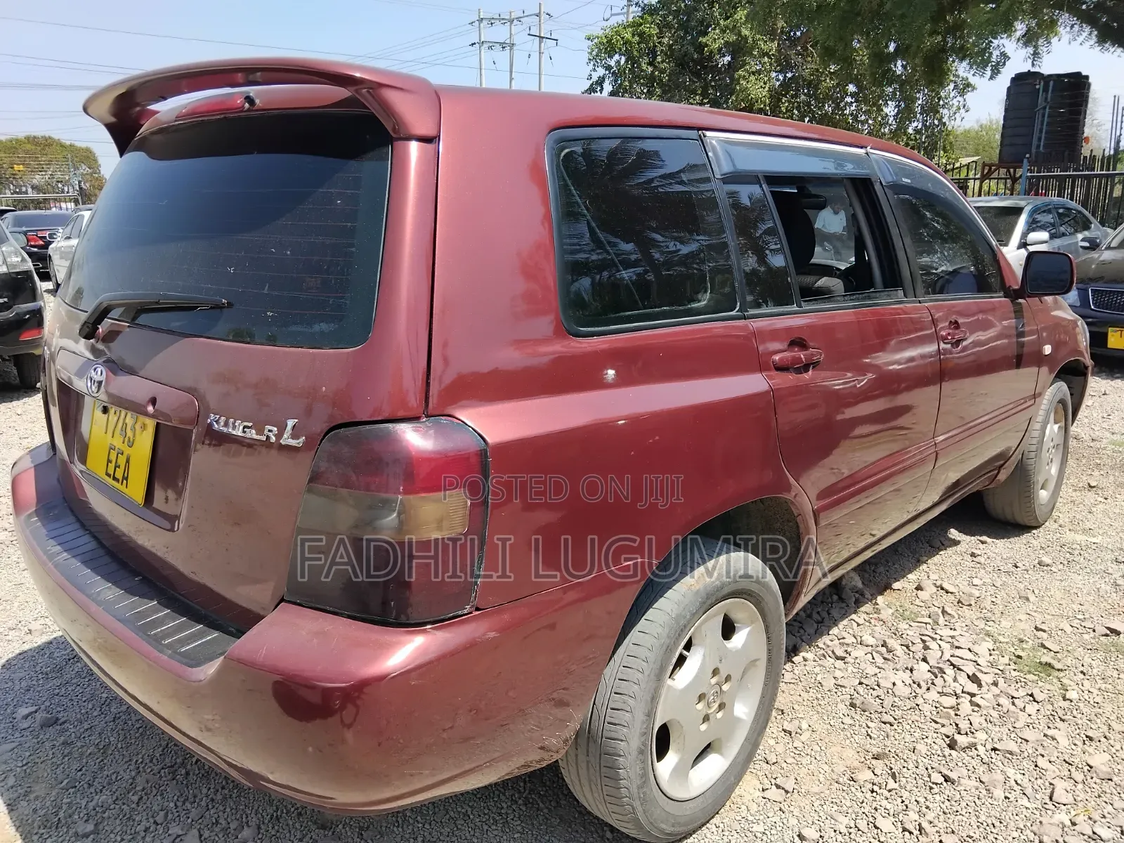 Toyota Kluger 2005 Red