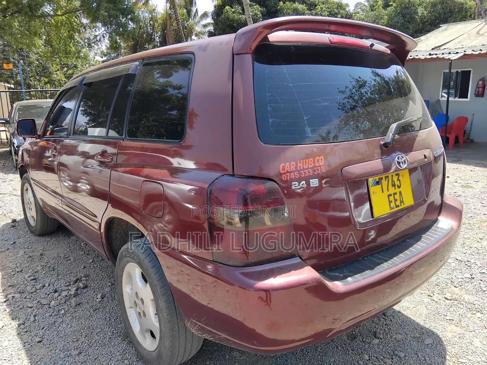 Toyota Kluger 2005 Red