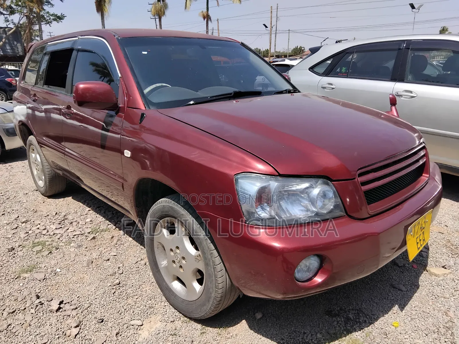 Toyota Kluger 2005 Red