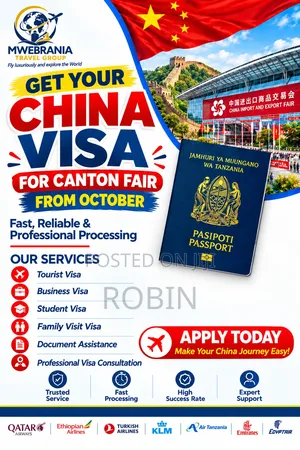 Pata Visa Za China Msimu Huu Wa Canton Fair