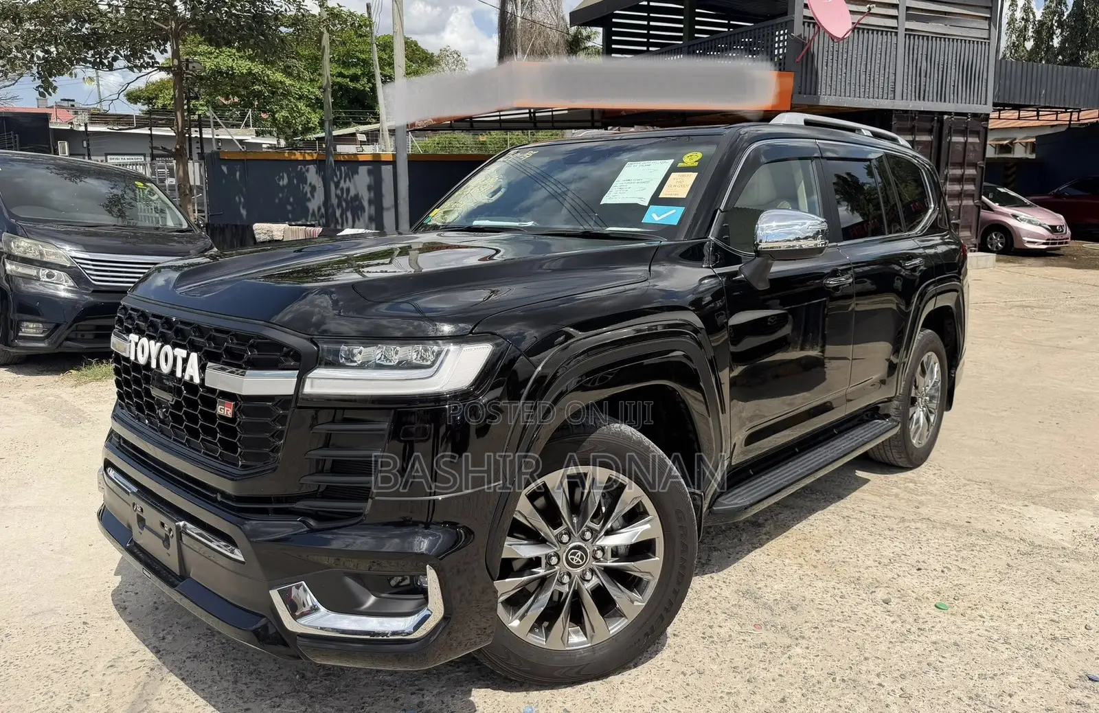 Toyota Land Cruiser LC300 2023 Matt Black