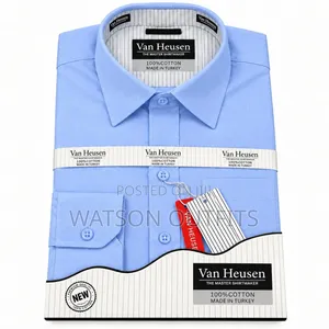Men's New and Original Shirts 3 Colours Van Heusen Cotton 100%