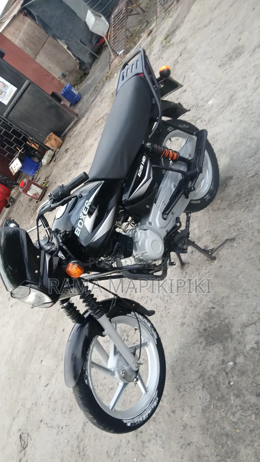 Bajaj Boxer 125 2024 Black