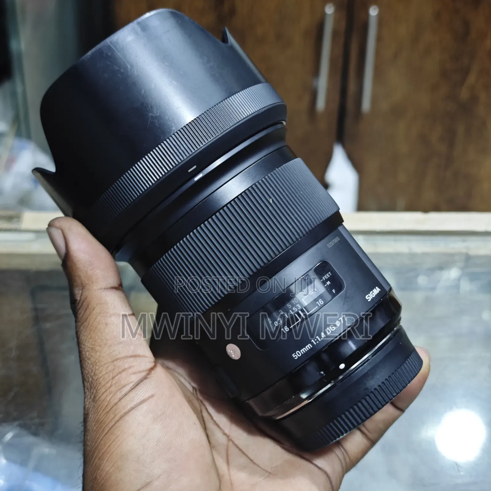 Sigma 50mm F/1.4 DG HSM Art Lens for Nikon F