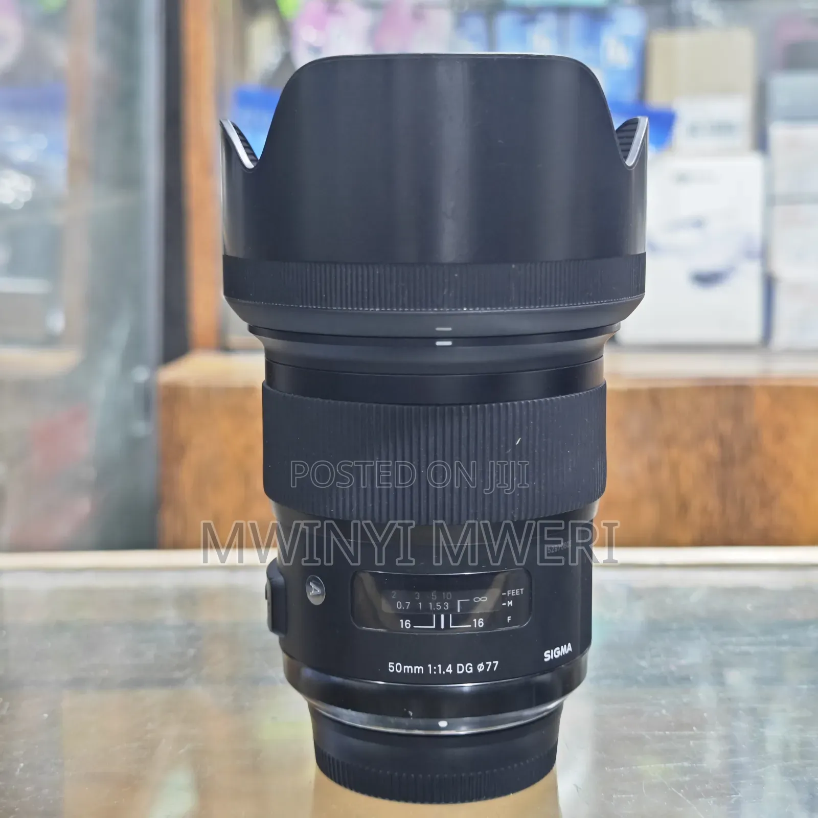 Sigma 50mm F/1.4 DG HSM Art Lens for Nikon F