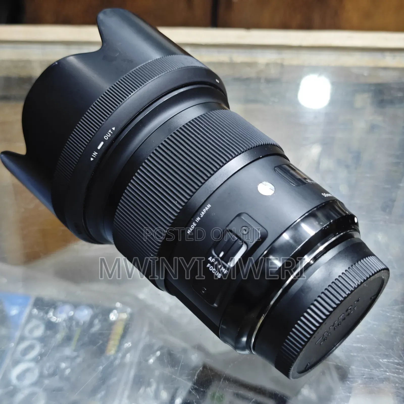 Sigma 50mm F/1.4 DG HSM Art Lens for Nikon F