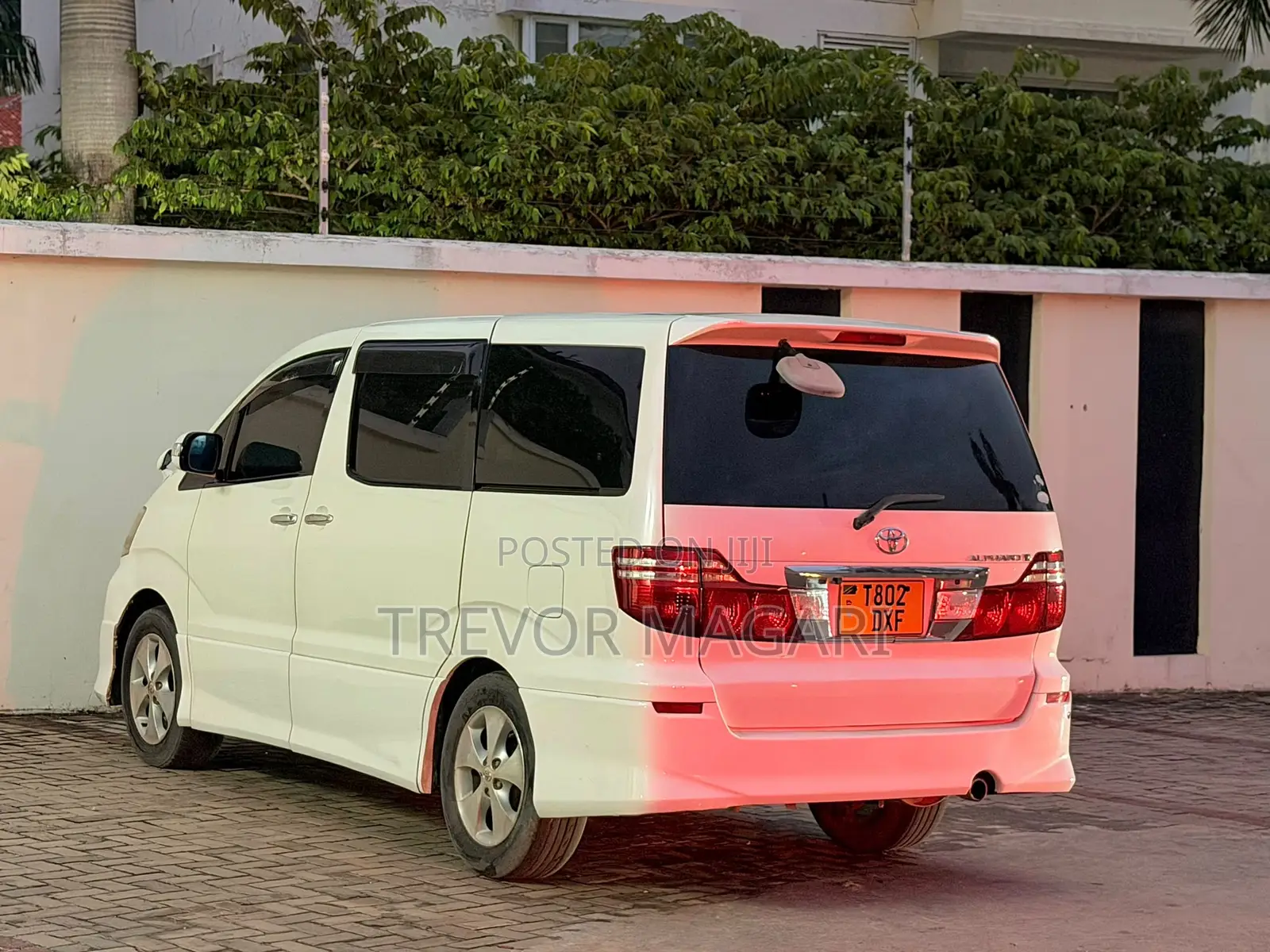Toyota Alphard 2007 White