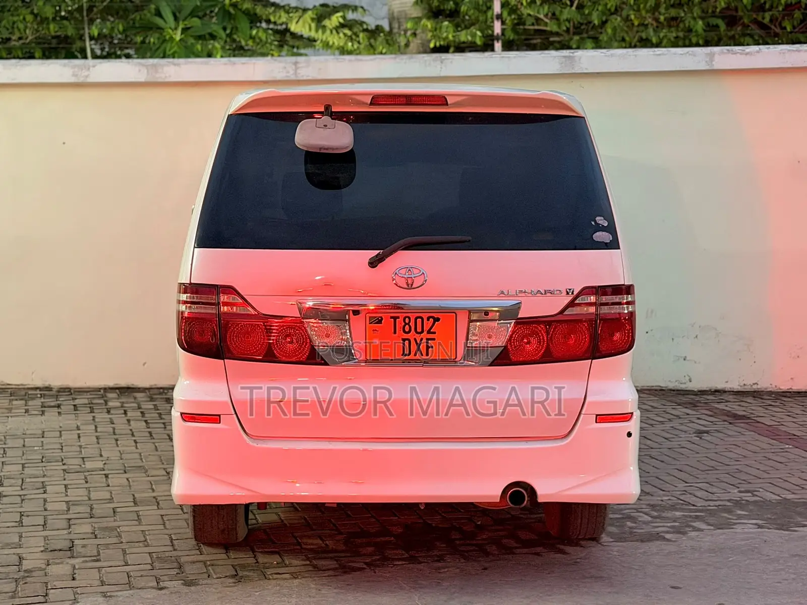 Toyota Alphard 2007 White