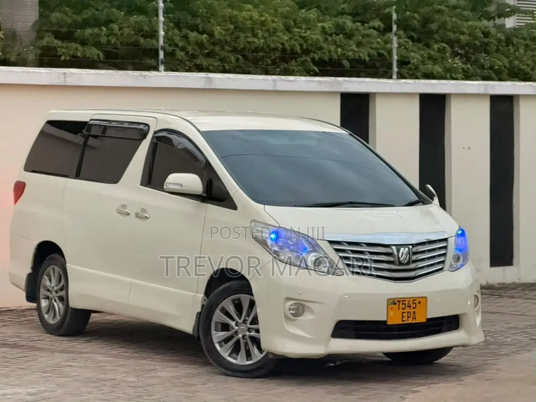 Toyota Alphard 2011 White