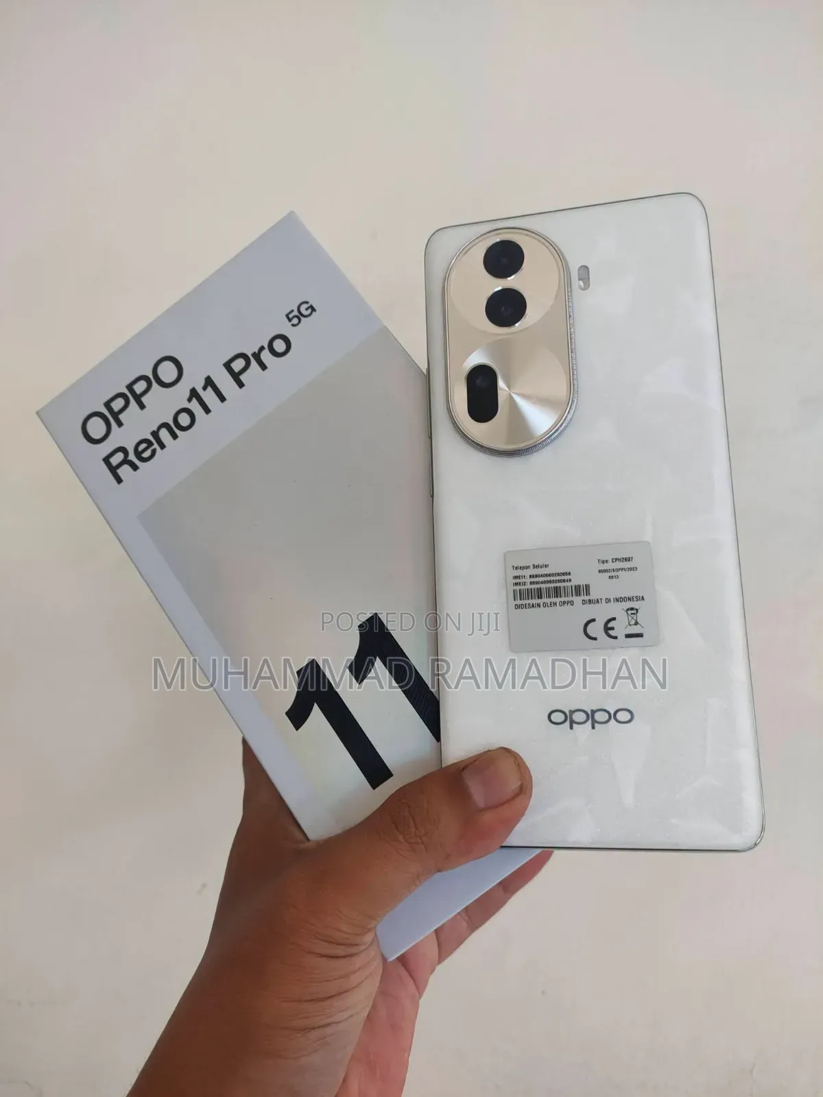 New Oppo Reno11 5G 256 GB White