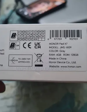 New Honor Pad X7 128 GB Silver