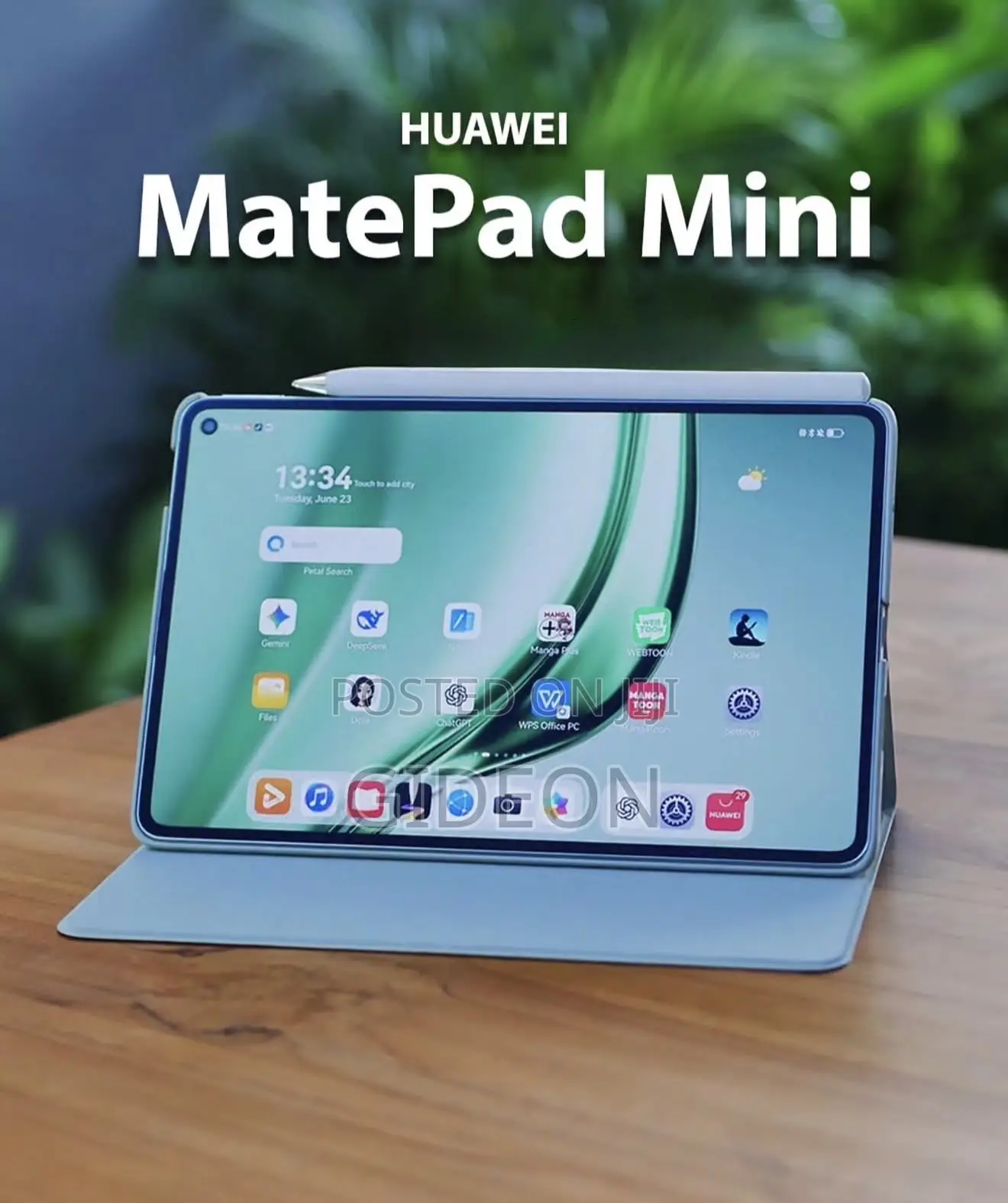 New Huawei MediaPad 256 GB Green