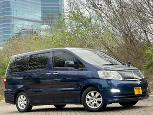 Toyota Alphard 2006 Blue
