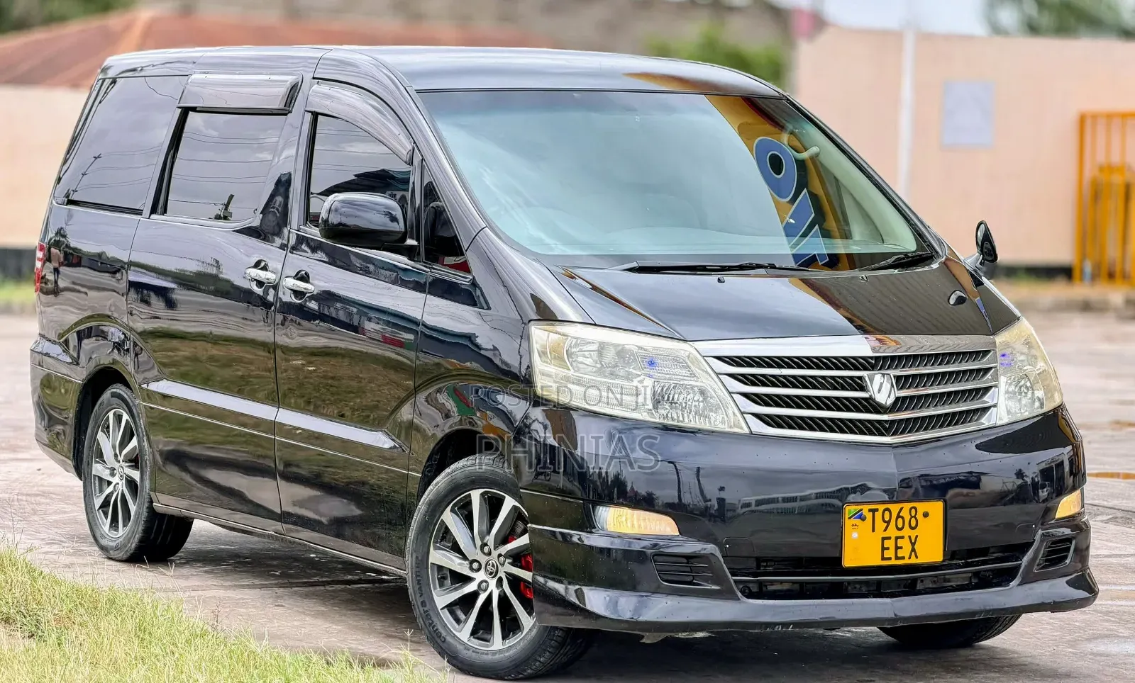 Toyota Alphard 2007 Black