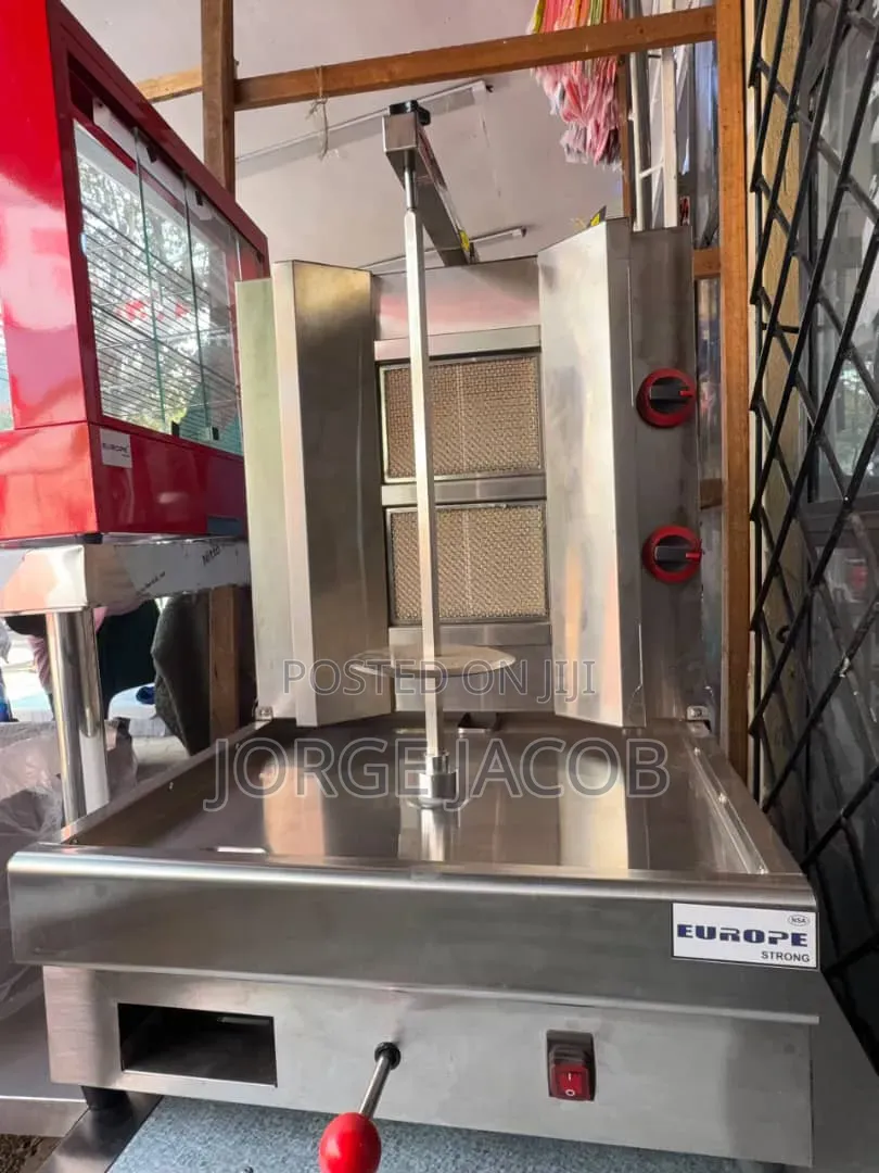 Stainless Steel Commercial Gas Shawarma Machine