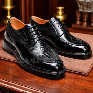 Men Croc Executive Derby
