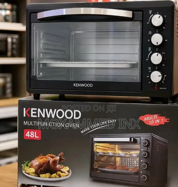 Kenwood Oven 48L1 Year warrantyFree Delivery (Usafiri Bure) in Tanzan