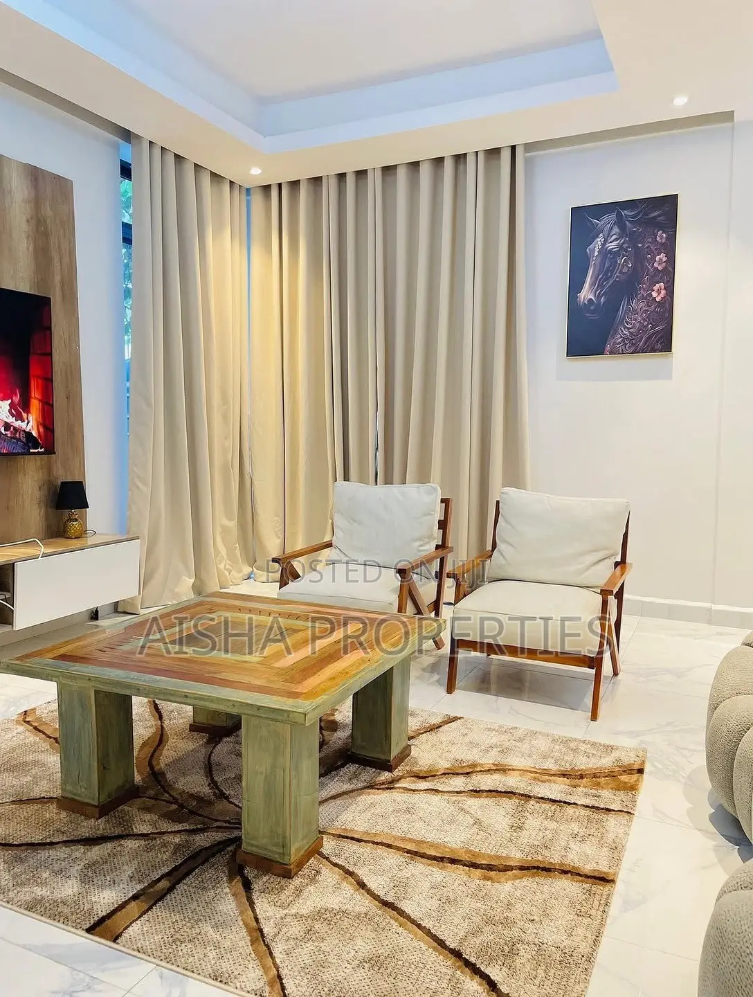 Furnished 2bdrm Apartment in Mikocheni for rent