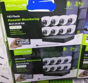 CALUS 8CH XVR Kit – Seti Kamili Ya Camera Za Ulinzi (CCTV) ​