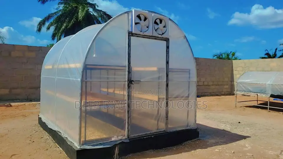 100kg Solar Greenhouse Dryer With Built-in Fans