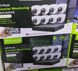 CALUS 8CH XVR Kit – Seti Kamili Ya Camera Za Ulinzi (CCTV) ​