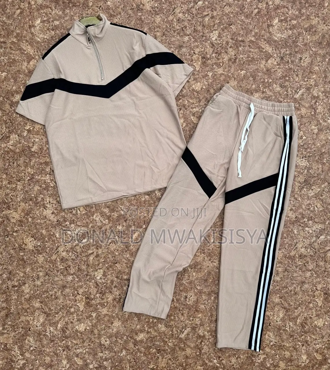 Men 2-Piece Tracksuit Set