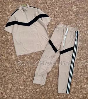 Men 2-Piece Tracksuit Set