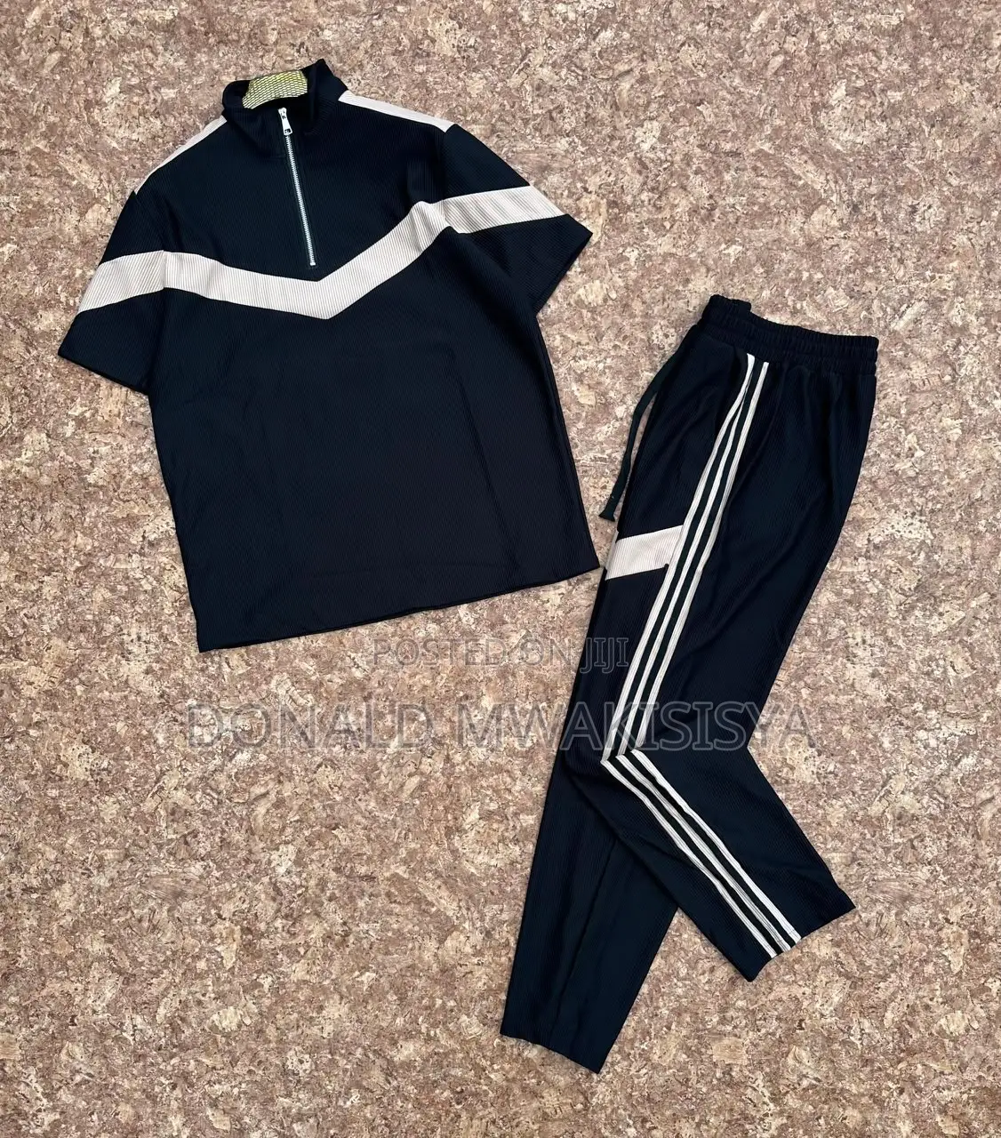 Men 2-Piece Tracksuit Set