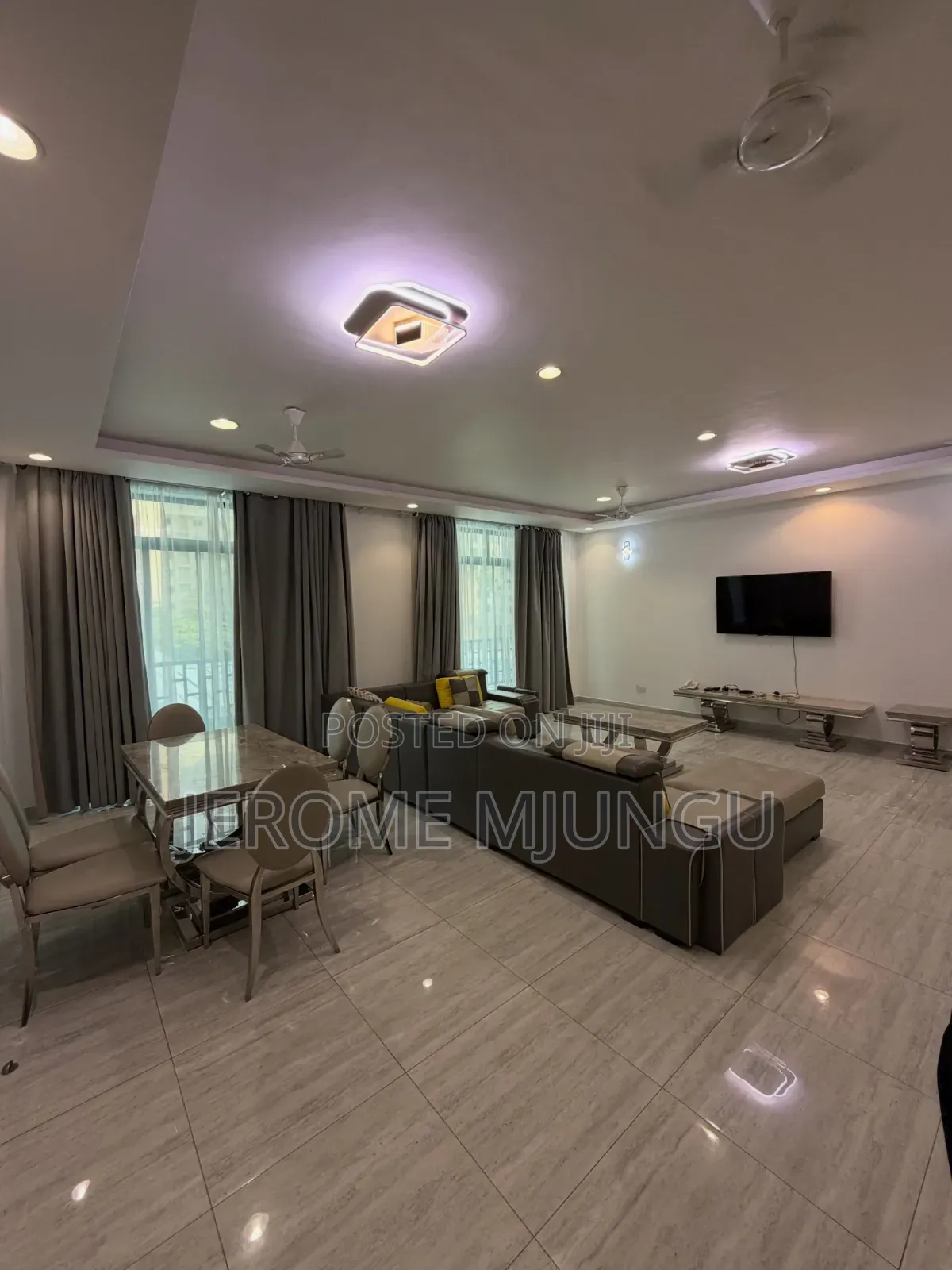 Furnished 3bdrm Apartment in Msasani for rent