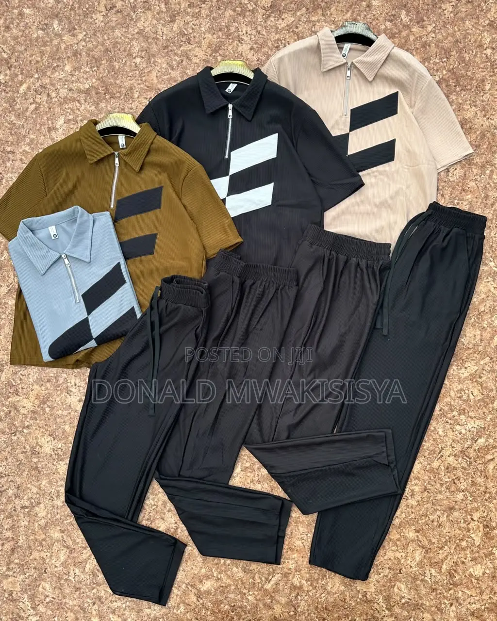 Men 2-Piece Polo Set