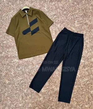 Men 2-Piece Polo Set